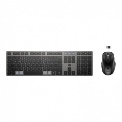 HP 725 Multi-Device Rechargeable Wireless Keyboard and Mouse Combo EURO HP 725 Multi-Device Rechargeable Wireless Keyboard and Mouse Combo EURO