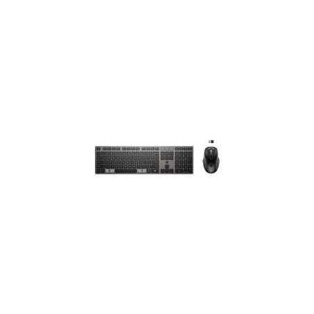 HP 725 Multi-Device Rechargeable Wireless Keyboard and Mouse Combo EURO HP 725 Multi-Device Rechargeable Wireless Keyboard and Mouse Combo EURO