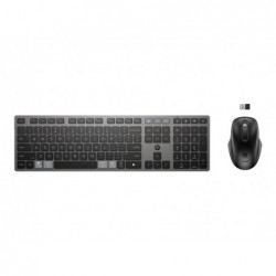 HP 725 Multi-Device Rechargeable Wireless Keyboard and Mouse Combo EURO HP 725 Multi-Device Rechargeable Wireless Keyboard and Mouse Combo EURO