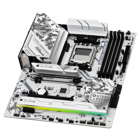 Płyta główna B650 STEEL LEGEND WIFI AM5 4DDR5 HDMI/DP M.2 ATX Płyta główna B650 STEEL LEGEND WIFI AM5 4DDR5 HDMI/DP M.2 ATX