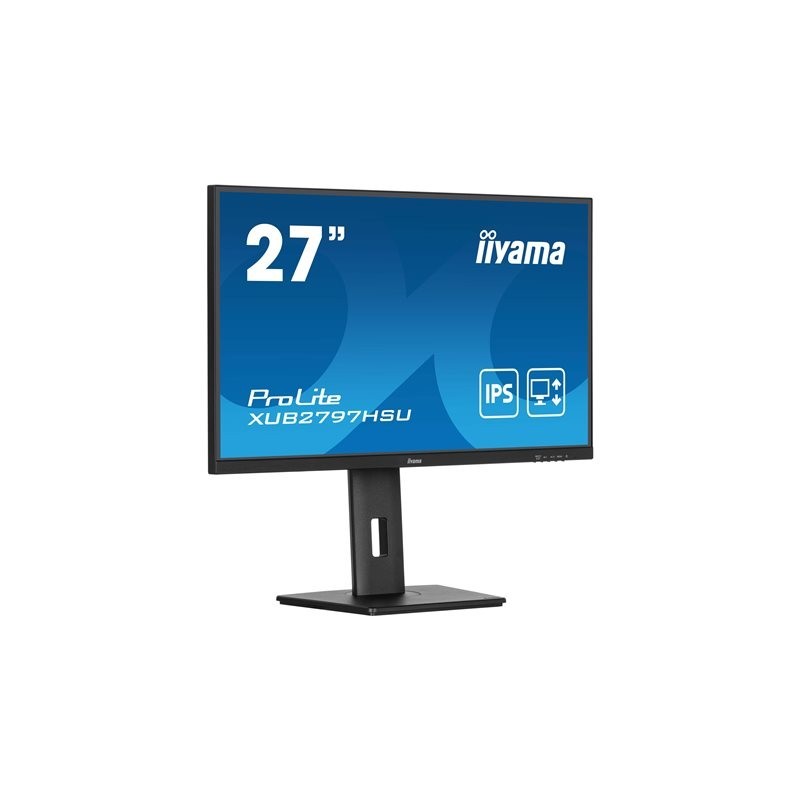 IIYAMA XUB2797HSU-B2 27inch 1920x1080 300cd/m2 1ms HDMI DP USB IIYAMA XUB2797HSU-B2 27inch 1920x1080 300cd/m2 1ms HDMI DP USB