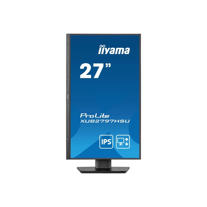 IIYAMA XUB2797HSU-B2 27inch 1920x1080 300cd/m2 1ms HDMI DP USB IIYAMA XUB2797HSU-B2 27inch 1920x1080 300cd/m2 1ms HDMI DP USB