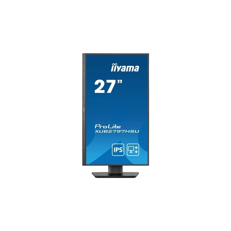 IIYAMA XUB2797HSU-B2 27inch 1920x1080 300cd/m2 1ms HDMI DP USB IIYAMA XUB2797HSU-B2 27inch 1920x1080 300cd/m2 1ms HDMI DP USB