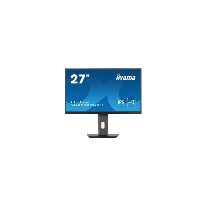 IIYAMA XUB2797HSU-B2 27inch 1920x1080 300cd/m2 1ms HDMI DP USB IIYAMA XUB2797HSU-B2 27inch 1920x1080 300cd/m2 1ms HDMI DP USB
