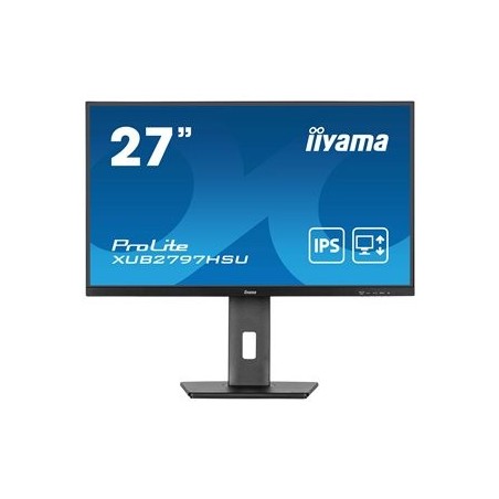IIYAMA XUB2797HSU-B2 27inch 1920x1080 300cd/m2 1ms HDMI DP USB IIYAMA XUB2797HSU-B2 27inch 1920x1080 300cd/m2 1ms HDMI DP USB