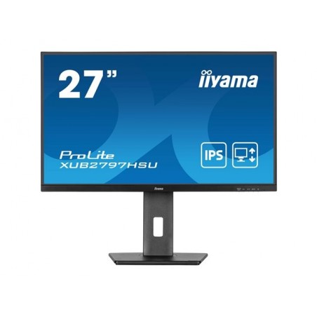 IIYAMA XUB2797HSU-B2 27inch 1920x1080 300cd/m2 1ms HDMI DP USB IIYAMA XUB2797HSU-B2 27inch 1920x1080 300cd/m2 1ms HDMI DP USB