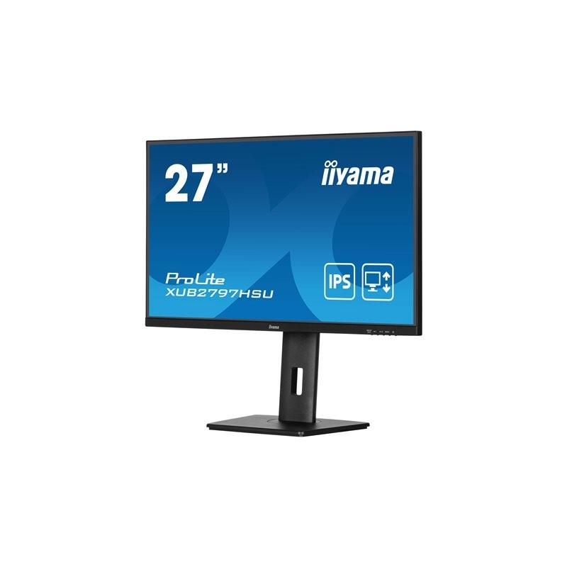 IIYAMA XUB2797HSU-B2 27inch 1920x1080 300cd/m2 1ms HDMI DP USB IIYAMA XUB2797HSU-B2 27inch 1920x1080 300cd/m2 1ms HDMI DP USB