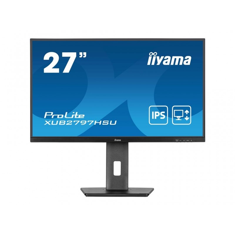 IIYAMA XUB2797HSU-B2 27inch 1920x1080 300cd/m2 1ms HDMI DP USB IIYAMA XUB2797HSU-B2 27inch 1920x1080 300cd/m2 1ms HDMI DP USB