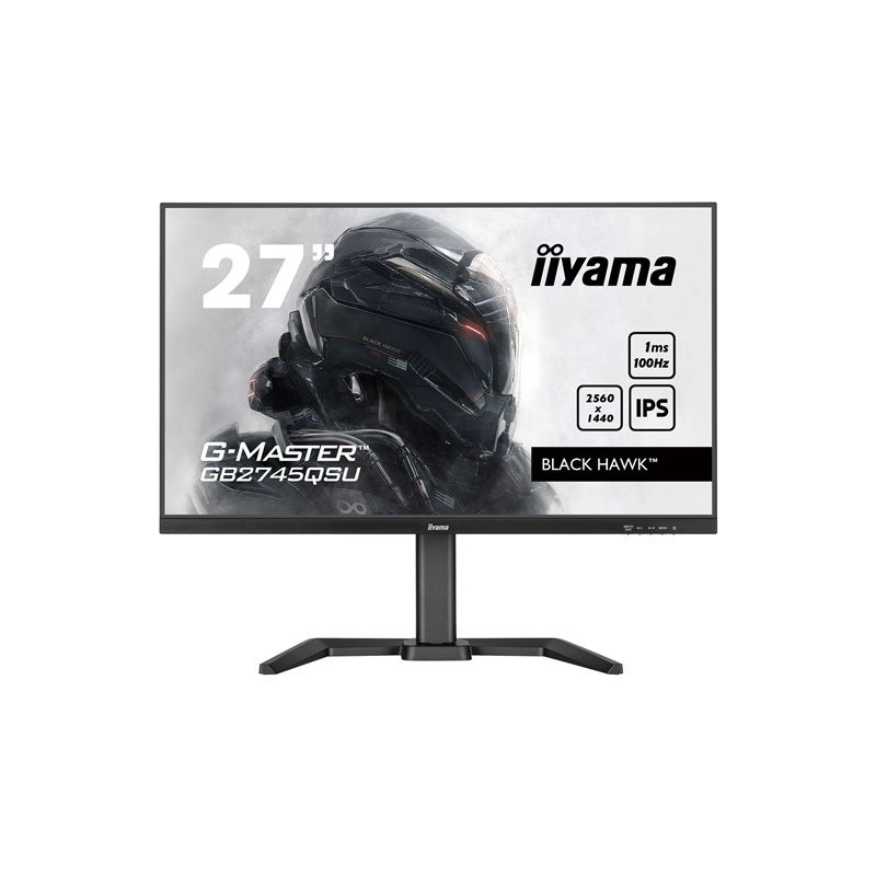 IIYAMA GB2745QSU-B2 27inch 2560x1440 300cd/m2 1ms HDMI DP USB IIYAMA GB2745QSU-B2 27inch 2560x1440 300cd/m2 1ms HDMI DP USB