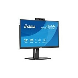 IIYAMA XUB2490HSUH-B2 24inch IPS 1920x1080 Windows Hello Webcam 5MP 15cm Height Adj. Stand 4ms 250cd/m2 Speakers HDMI DP IIYAMA XUB2490HSUH-B2 24inch IPS 1920x1080 Windows Hello Webcam 5MP 15cm Height Adj. Stand 4ms 250cd/m2 Speakers HDMI DP