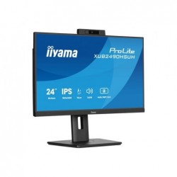 IIYAMA XUB2490HSUH-B2 24inch IPS 1920x1080 Windows Hello Webcam 5MP 15cm Height Adj. Stand 4ms 250cd/m2 Speakers HDMI DP IIYAMA XUB2490HSUH-B2 24inch IPS 1920x1080 Windows Hello Webcam 5MP 15cm Height Adj. Stand 4ms 250cd/m2 Speakers HDMI DP