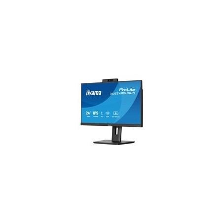 IIYAMA XUB2490HSUH-B2 24inch IPS 1920x1080 Windows Hello Webcam 5MP 15cm Height Adj. Stand 4ms 250cd/m2 Speakers HDMI DP IIYAMA XUB2490HSUH-B2 24inch IPS 1920x1080 Windows Hello Webcam 5MP 15cm Height Adj. Stand 4ms 250cd/m2 Speakers HDMI DP