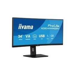 IIYAMA 34inch UW Curved VA-panel 3440x1440 120Hz 350cd/m2 04ms MPRT Speakers DisplayPort 2xHDMI USB HUB 2x 3.2 2xC Adaptive