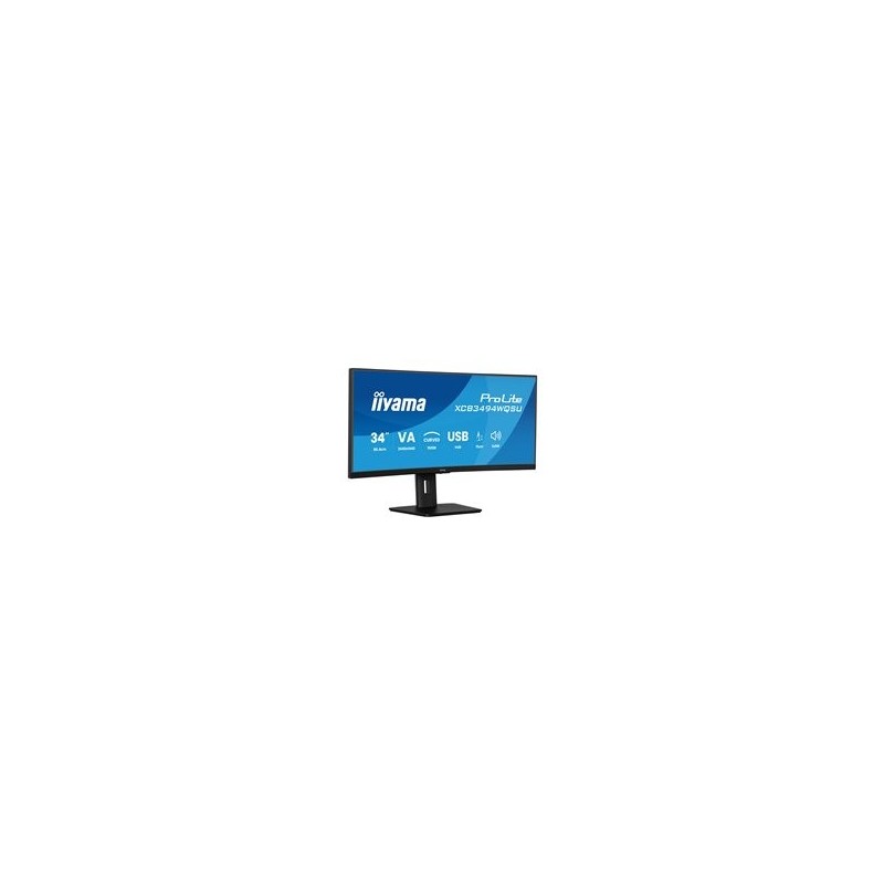 IIYAMA 34inch UW Curved VA-panel 3440x1440 120Hz 350cd/m2 04ms MPRT Speakers DisplayPort 2xHDMI USB HUB 2x 3.2 2xC Adaptive