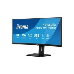 IIYAMA 34inch UW Curved VA-panel 3440x1440 120Hz 350cd/m2 04ms MPRT Speakers DisplayPort 2xHDMI USB HUB 2x 3.2 2xC Adaptive