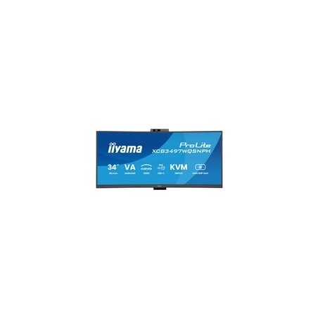 IIYAMA XCB3497WQSNPH-B1 34inch VA 3440x1440 350cd/m2 0.4ms 2xHDMI DP USB