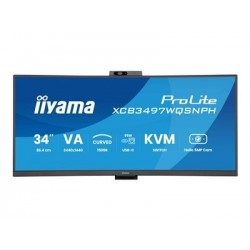 IIYAMA XCB3497WQSNPH-B1 34inch VA 3440x1440 350cd/m2 0.4ms 2xHDMI DP USB