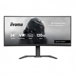 IIYAMA GCB3482WQSU-B1 34inch VA 3440x1440 500cd/m2 0.6ms 2xHDMI DP USB