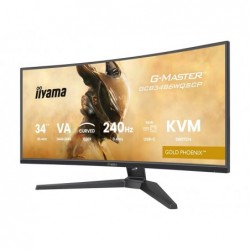 IIYAMA GCB3486WQSCP-B1 34inch VA 3440x1440 500cd/m2 0.4ms 2xHDMI 2xDP USB