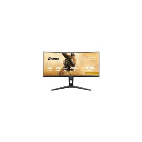 IIYAMA GCB3486WQSCP-B1 34inch VA 3440x1440 500cd/m2 0.4ms 2xHDMI 2xDP USB