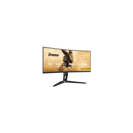 IIYAMA GCB3486WQSCP-B1 34inch VA 3440x1440 500cd/m2 0.4ms 2xHDMI 2xDP USB