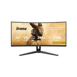 IIYAMA GCB3486WQSCP-B1 34inch VA 3440x1440 500cd/m2 0.4ms 2xHDMI 2xDP USB