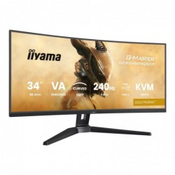 IIYAMA GCB3486WQSCP-B1 34inch VA 3440x1440 500cd/m2 0.4ms 2xHDMI 2xDP USB