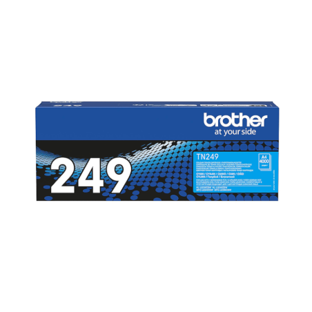 Brother Toner TN-249C Cyan 4K - Brother TN-249 Cyan - Drukarki.pl Brother Toner TN-249C Cyan 4K - Brother TN-249 Cyan - Drukarki.pl