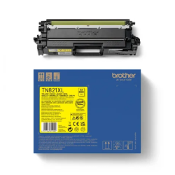 Brother Toner TN-821XLY Yellow 9K Yellow XL 9k - drukarki.pl