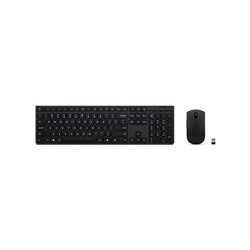 LENOVO Professional Wireless Rechargeable Keyboard and Mouse Combo AI US Euro w/copilot button LENOVO Professional Wireless Rechargeable Keyboard and Mouse Combo AI US Euro w/copilot button