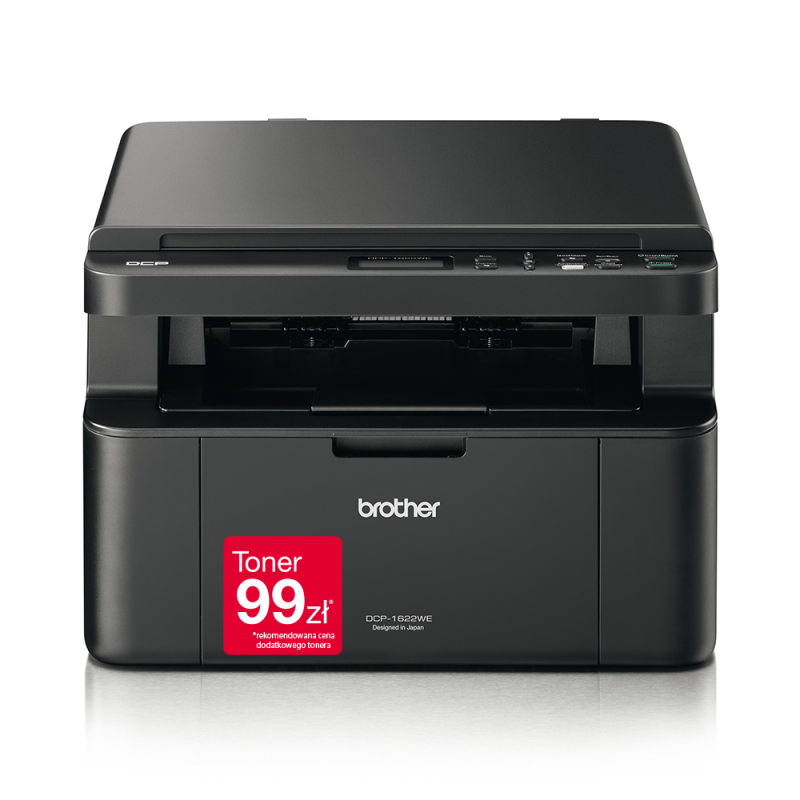 Urządzenie Wielofunkcyjne Brother DCP-1622WE - Mono WiFi | Drukarki.pl
