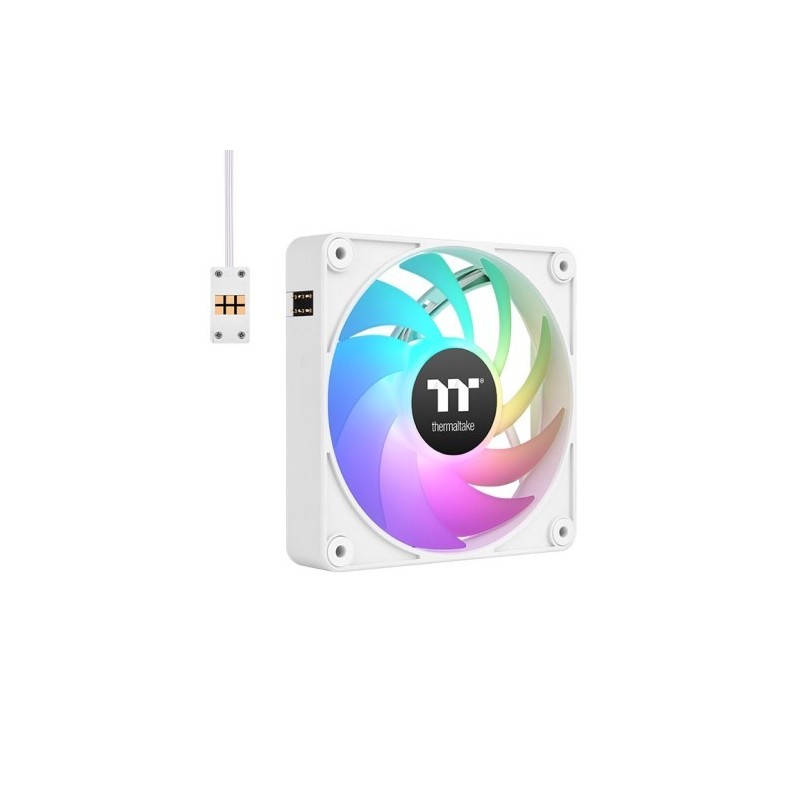 Wentylator - CT120 EX ARGB (3x120mm, PWM, łączenie magnetyczne) Biały