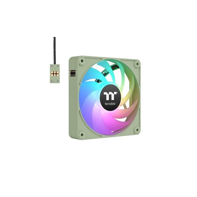 Wentylator - CT120 EX ARGB (3x120mm, PWM, łączenie magnetyczne) Matcha Green