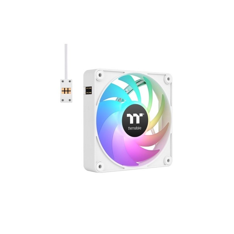 Wentylator - CT140 EX ARGB (3x140mm, PWM, łączenie magnetyczne) Biały