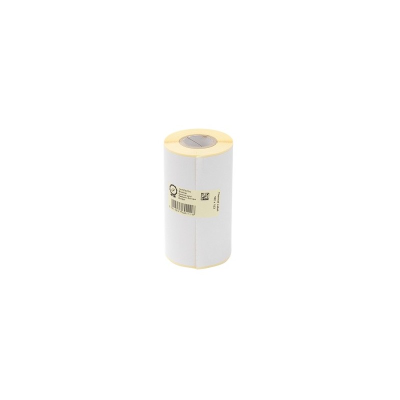Brother etykiety do nadruku termicznego 102mm x 152mm, biała, 90 szt., LDE1E152102058P, do drukarek serii PJ, RJ