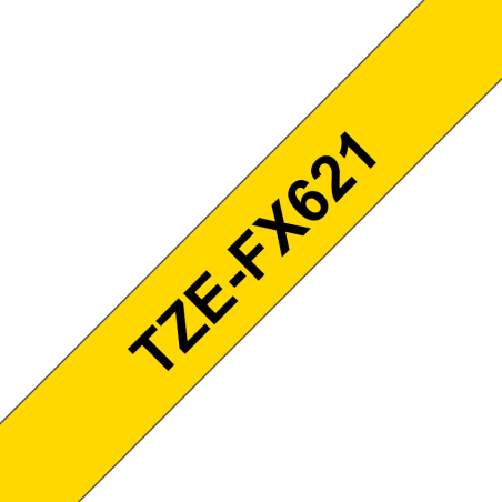 Taśma identyfikacyjna Brother 9mm Czarny na Zółtym Taśma identyfikacyjna Brother 9mm Czarny na Zółtym