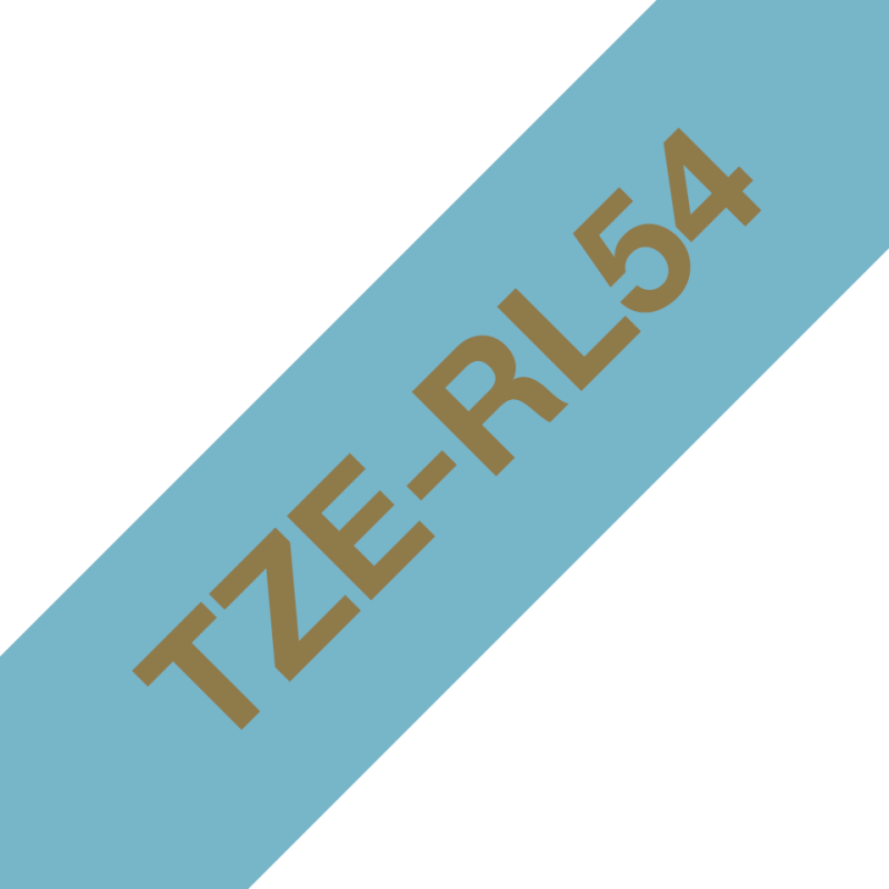 Taśma Brother 24mm Złoty na Niebieskim
