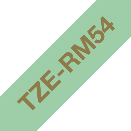 Taśma Brother 24mm Złoty na Miętowym Taśma Brother 24mm Złoty na Miętowym