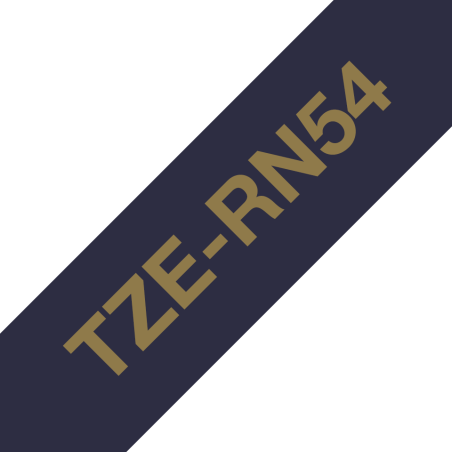 Taśma Brother 24mm Złoty na Granatowym Taśma Brother 24mm Złoty na Granatowym