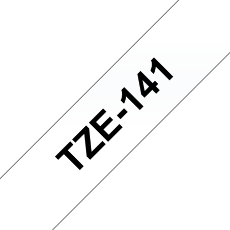 Taśma Brother 18mm Czarny na Przezroczystym Taśma Brother 18mm Czarny na Przezroczystym