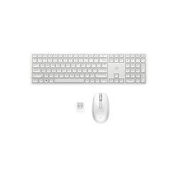 HP 655 White Wireless Keyboard and Mouse Combo