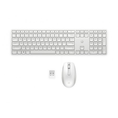HP 655 White Wireless Keyboard and Mouse Combo HP 655 White Wireless Keyboard and Mouse Combo