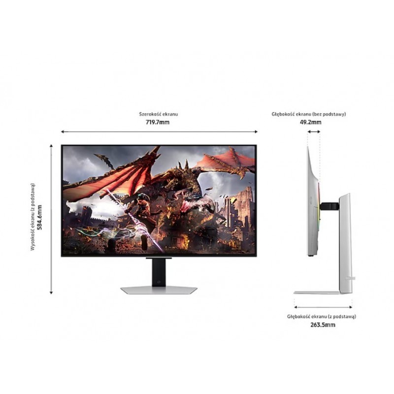 Monitor 32 cale LS32DG802SUXDU 