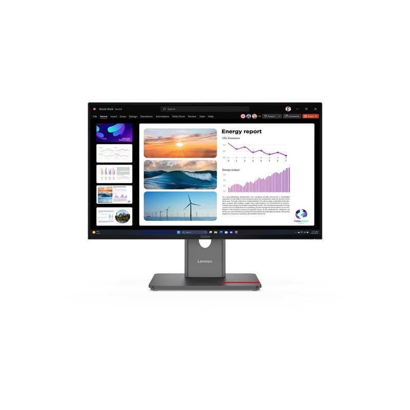 LENOVO ThinkVision P24Q-40 23.8inch IPS QHD 16:9 120Hz 300 cd/m2 4ms HDMI DP USB-B USB-A USB-C LENOVO ThinkVision P24Q-40 23.8inch IPS QHD 16:9 120Hz 300 cd/m2 4ms HDMI DP USB-B USB-A USB-C