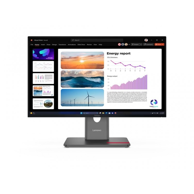 LENOVO ThinkVision P24Q-40 23.8inch IPS QHD 16:9 120Hz 300 cd/m2 4ms HDMI DP USB-B USB-A USB-C LENOVO ThinkVision P24Q-40 23.8inch IPS QHD 16:9 120Hz 300 cd/m2 4ms HDMI DP USB-B USB-A USB-C