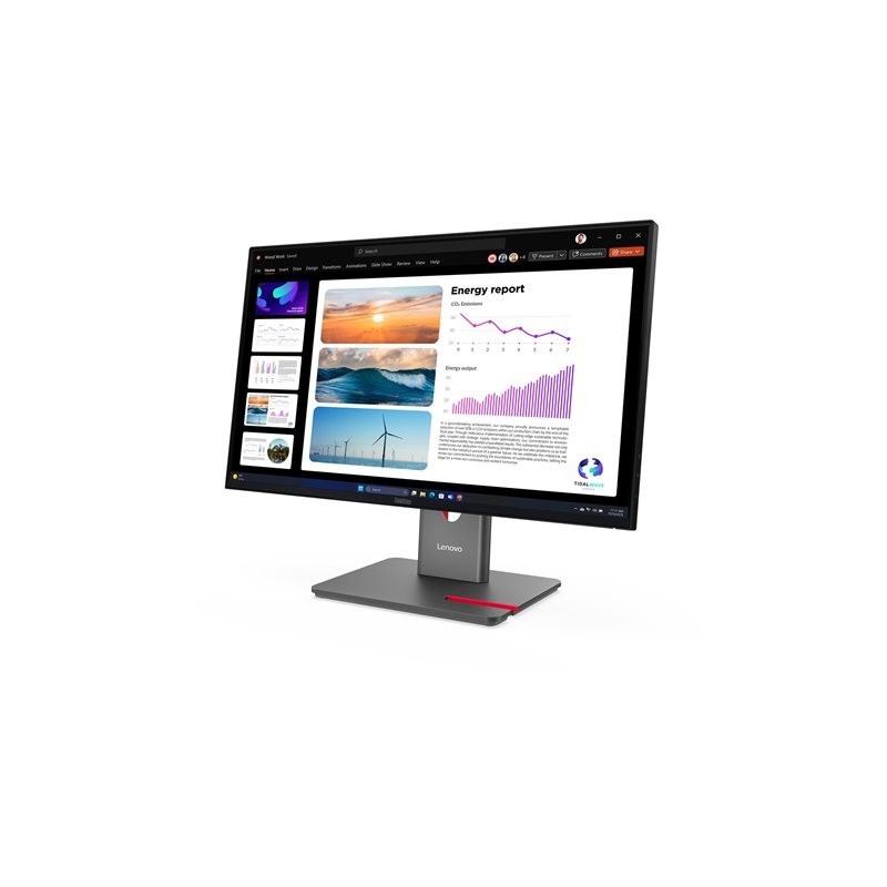 LENOVO ThinkVision P24Q-40 23.8inch IPS QHD 16:9 120Hz 300 cd/m2 4ms HDMI DP USB-B USB-A USB-C LENOVO ThinkVision P24Q-40 23.8inch IPS QHD 16:9 120Hz 300 cd/m2 4ms HDMI DP USB-B USB-A USB-C