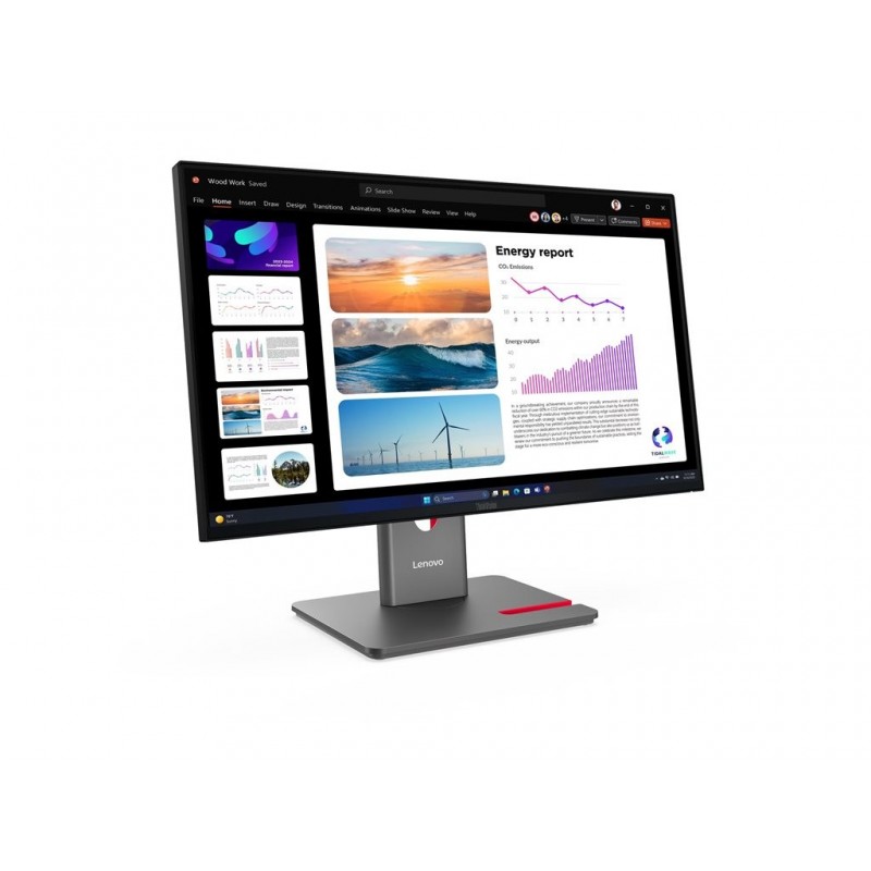 LENOVO ThinkVision P24Q-40 23.8inch IPS QHD 16:9 120Hz 300 cd/m2 4ms HDMI DP USB-B USB-A USB-C LENOVO ThinkVision P24Q-40 23.8inch IPS QHD 16:9 120Hz 300 cd/m2 4ms HDMI DP USB-B USB-A USB-C