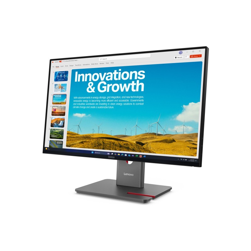 LENOVO ThinkVision P24QD-40 23.8inch IPS QHD 16:9 120Hz 300 cd/m2 4ms HDMI DP USB-C USB-B USB-A RJ45
