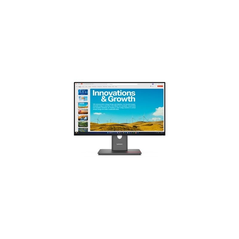 LENOVO ThinkVision P24QD-40 23.8inch IPS QHD 16:9 120Hz 300 cd/m2 4ms HDMI DP USB-C USB-B USB-A RJ45