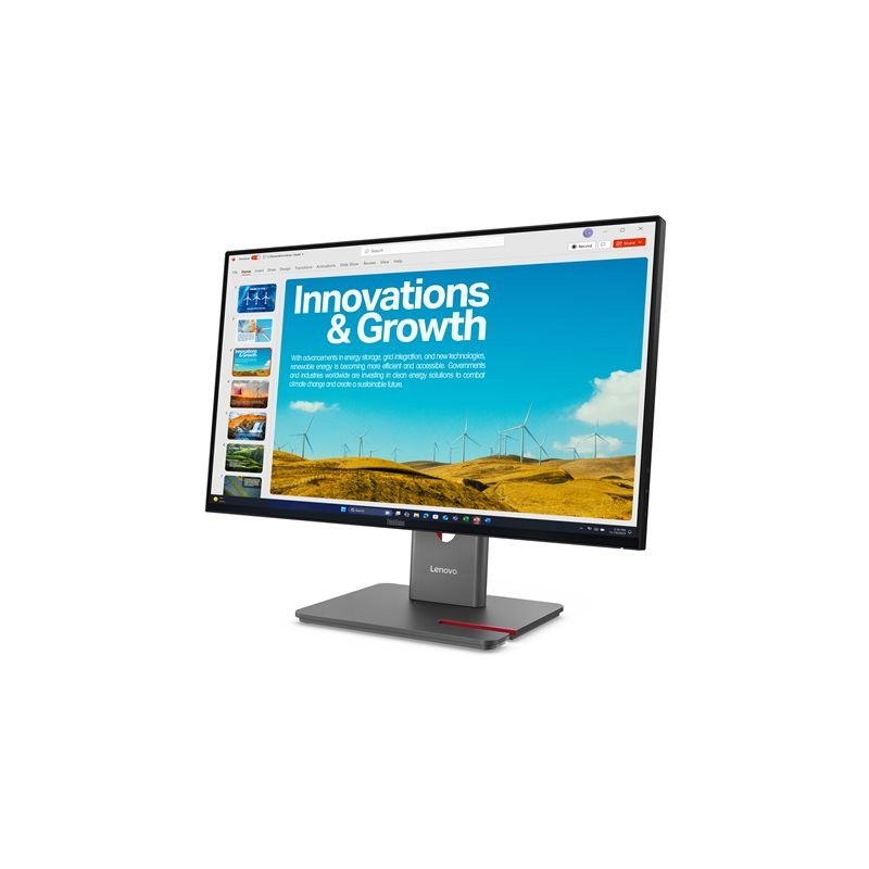 LENOVO ThinkVision P24QD-40 23.8inch IPS QHD 16:9 120Hz 300 cd/m2 4ms HDMI DP USB-C USB-B USB-A RJ45